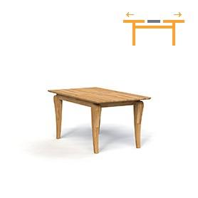 Tisch mit ausziehbarer Tischplatte BONA
