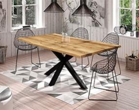 Live-edge Tisch Adao