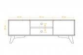 TV Stand 134 BIANCO