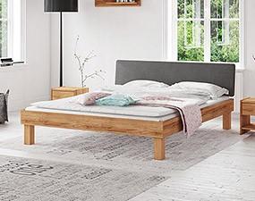 Bett VIGO 3 mit gepolstertem Kopfteil