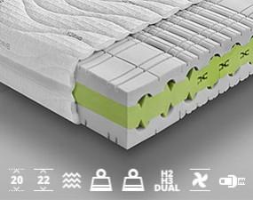 Hochelastische Matratze GRENADA