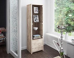 Schmale Vitrine JAMES