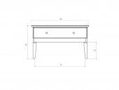 Niedrige Kommode ODYS