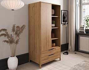 1-türiger Kleiderschrank TWIG