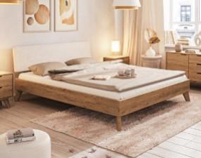 Bett Greg mit gepolstertem Kopfteil