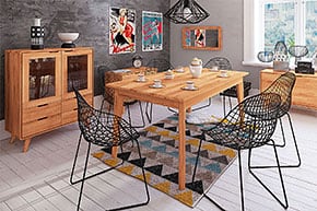 GREG - Kolekcja mebli do jadalni z drewna litego