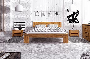 VINCI - Kolekcja mebli do sypialni z drewna litego