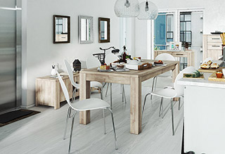 Nicht Ausziehbarer Tisch CUBIC