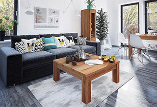 Schmale Vitrine VENTO